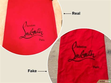 real vs fake red bottoms